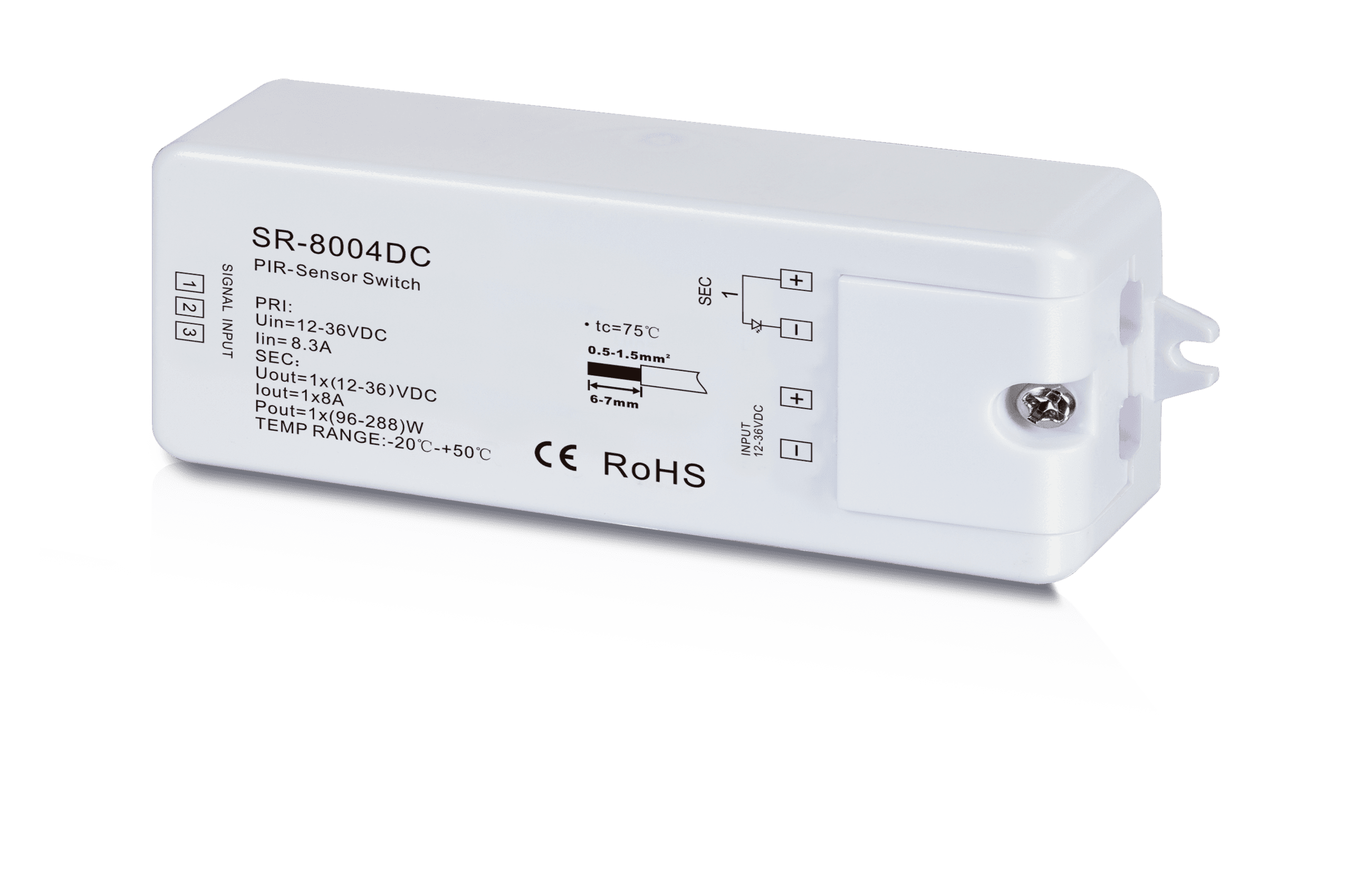 Led123 Endcaps SS-8004-DC image